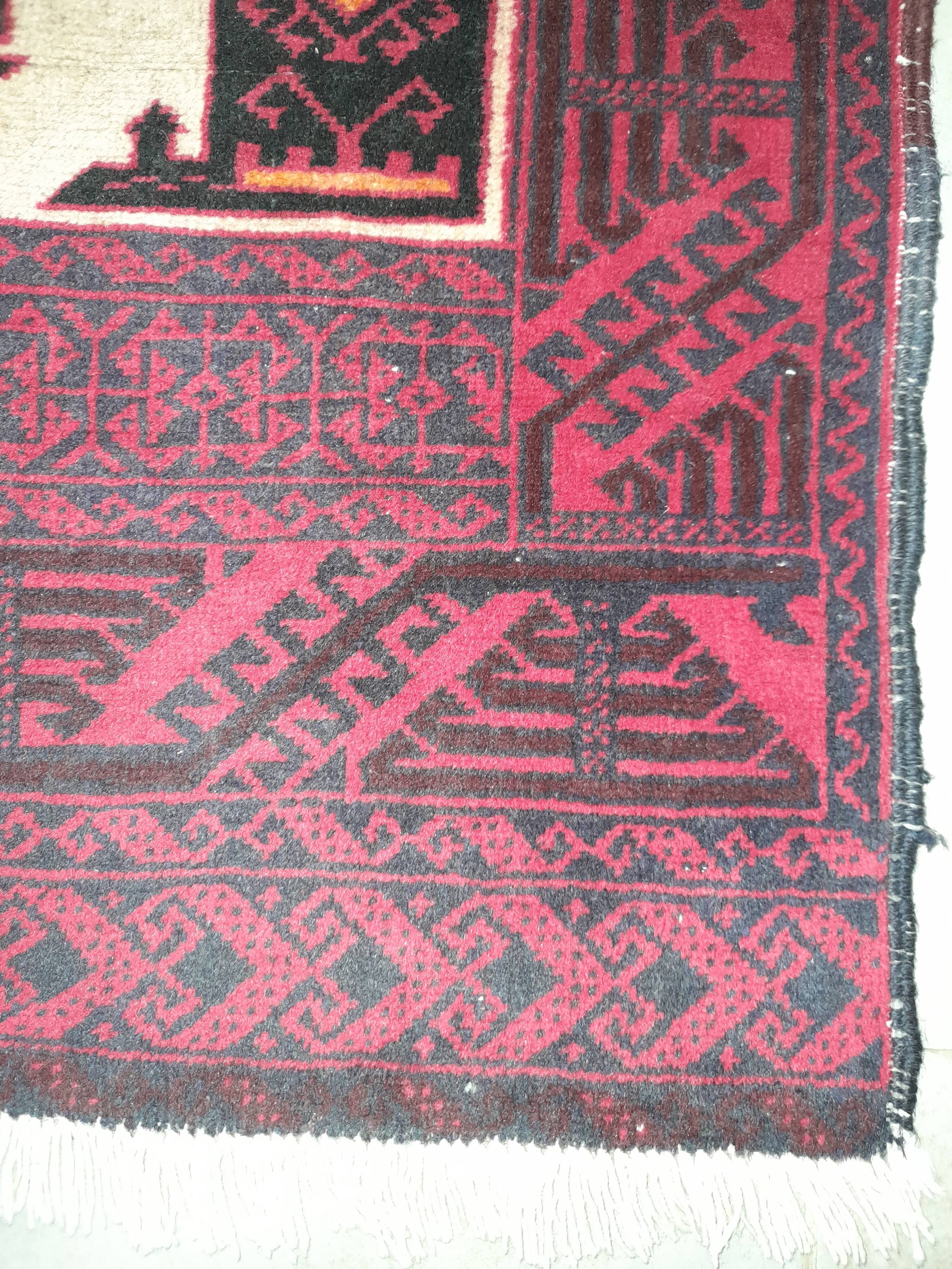 Afghan rug 153 x 88 cm