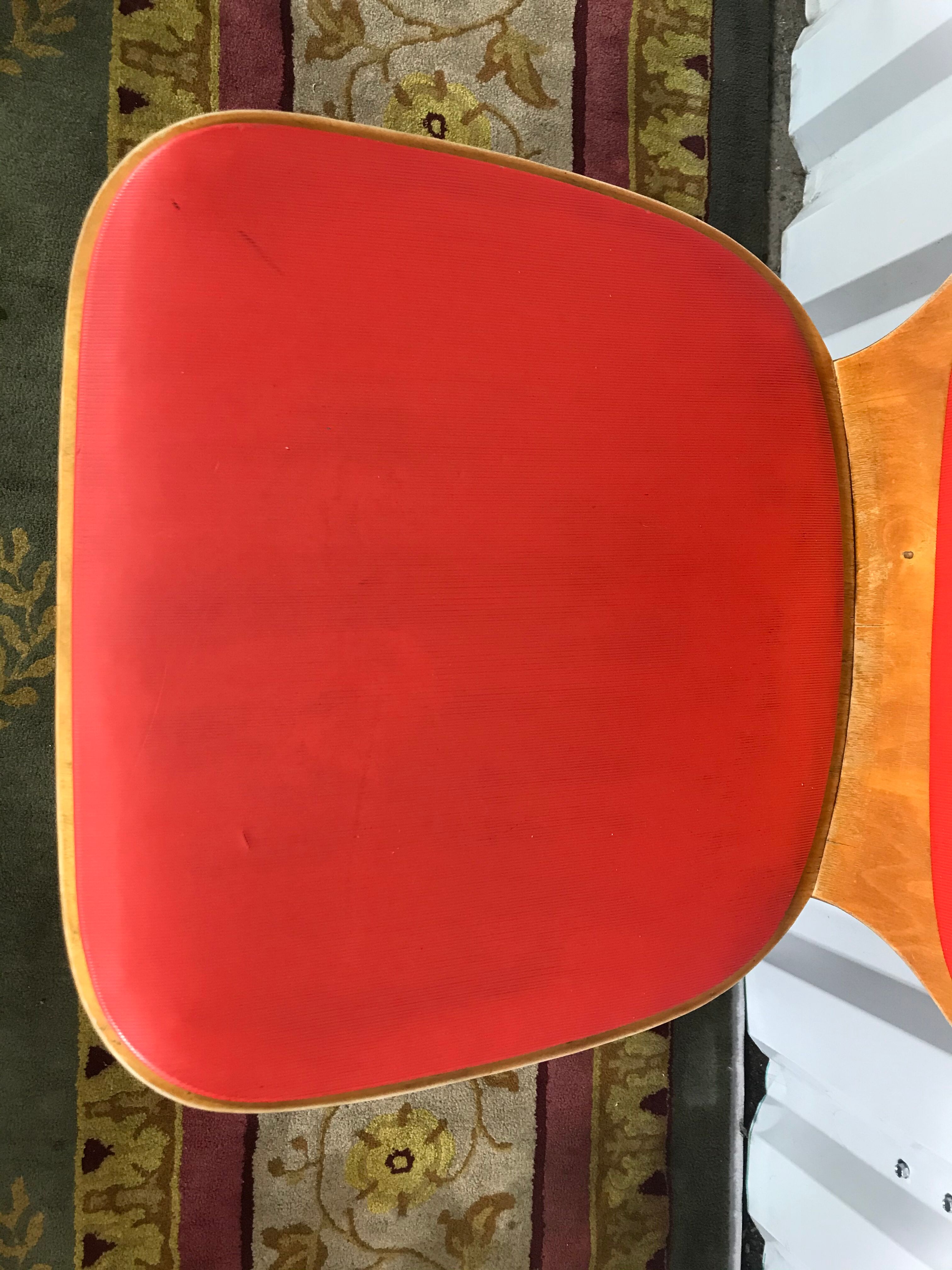 4 Baumann 1950 Max Bill chairs