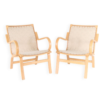 Pair of Scandinavian armchairs