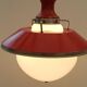 Metal and glass chandelier style boat