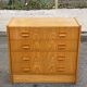 Commode scandinave 4 tiroirs en chêne 1970