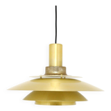 Vintage Danish Jeka lamp in brass, Denmark 1970's