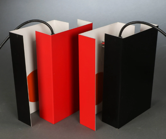 Nippon lamps, designed by Simon P Henningsen, for LYFA in 1970.