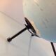 Girard and Barrère terrestrial globe on tripod base / vintage 50s-60s