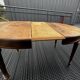 Antique solid wood table – rare model – Louis XVI style (circa 1920)