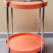 Desserte, chariot bar orange vintage