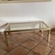 Table basse Hollywood Regency. 1970. 100x52