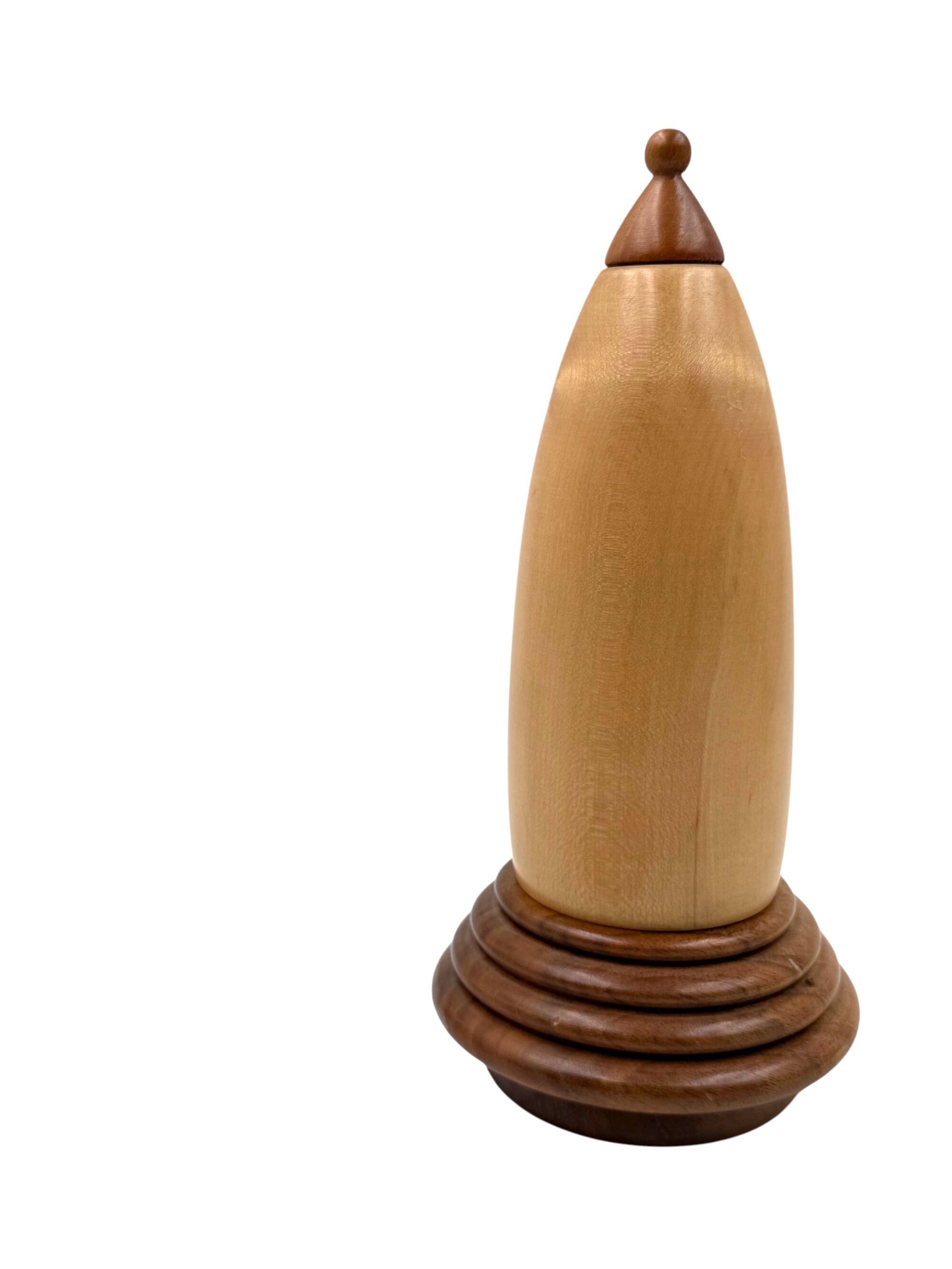 Ugo La Pietra, Lim. ed. Wood Decorative Box, Evoca by Morelato Italy 1990