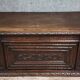 Louis XIII period solid oak chest