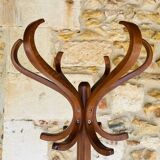 Vintage coat rack on feet by Baumann, circa 60s