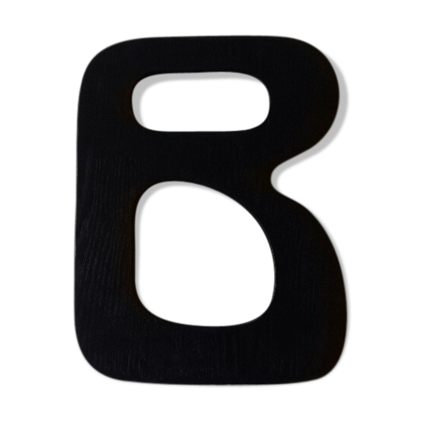 Letter b vintage 1970