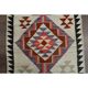 1970s Turkish Oushak Handmade Wool Cotton Beige Runner Rug 89x344