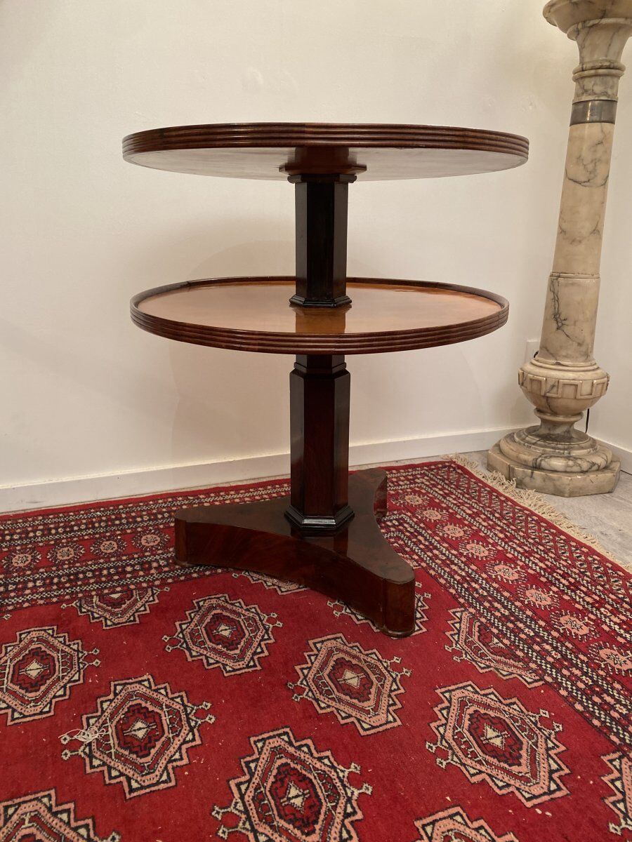 Gueridon In Mahogany of Empire 19th century