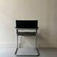 Black chrome tubular armrest chair, after Mart Stam - Breuer, 1970