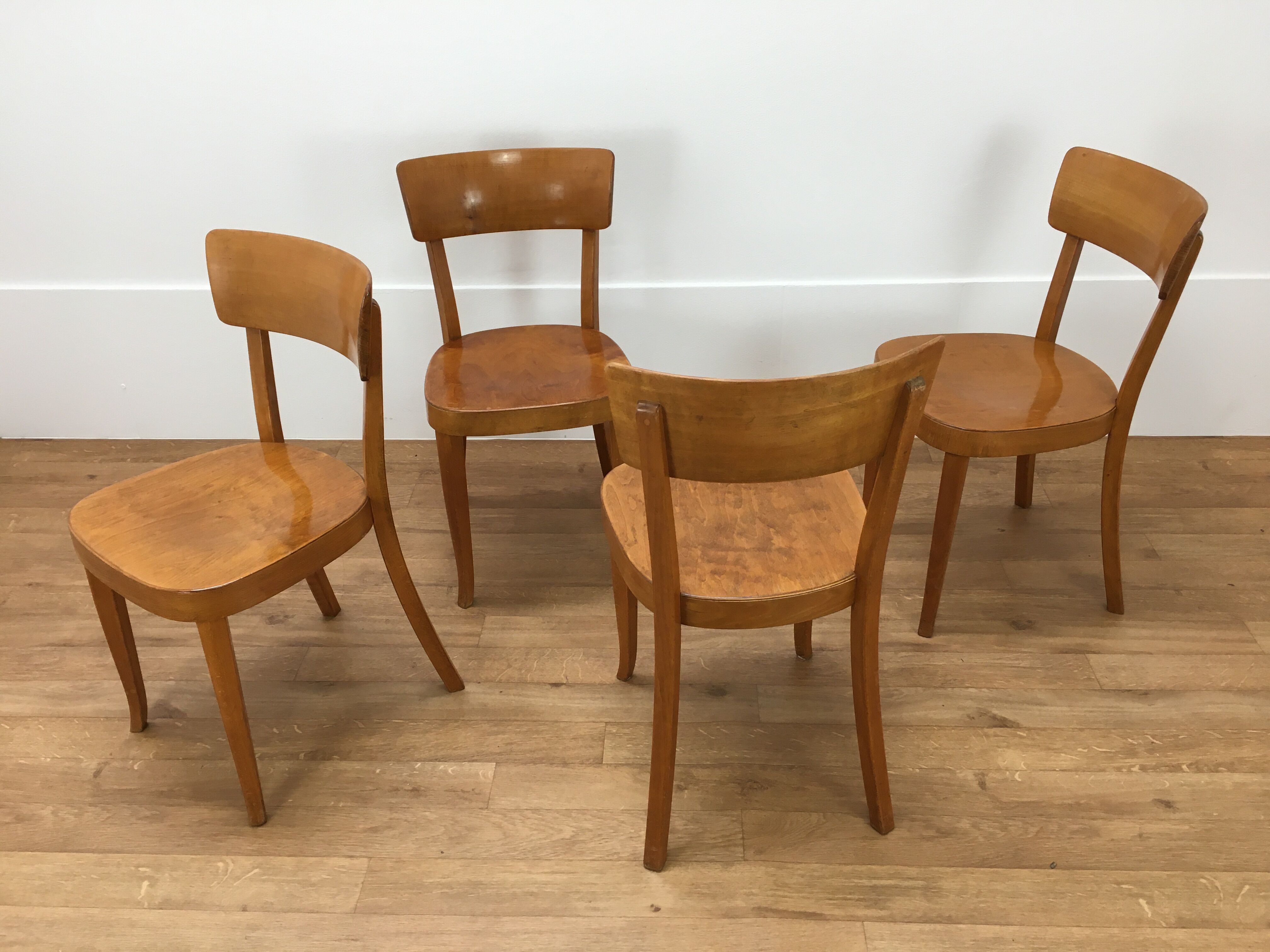 Set de 4 chaises Horgen Glarus Classic 1-380 style bistrot