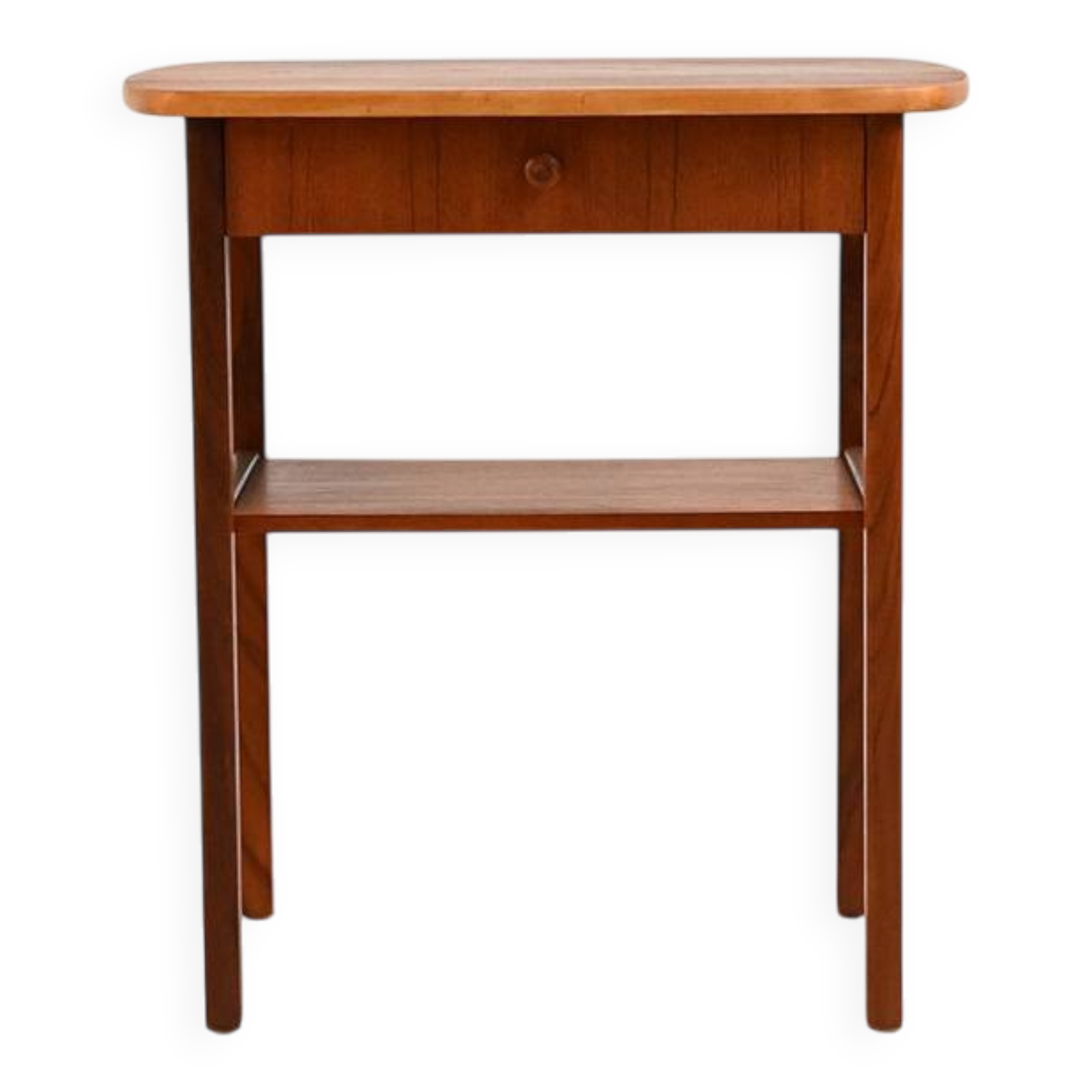 Scandinavian teak bedside table, 1960s