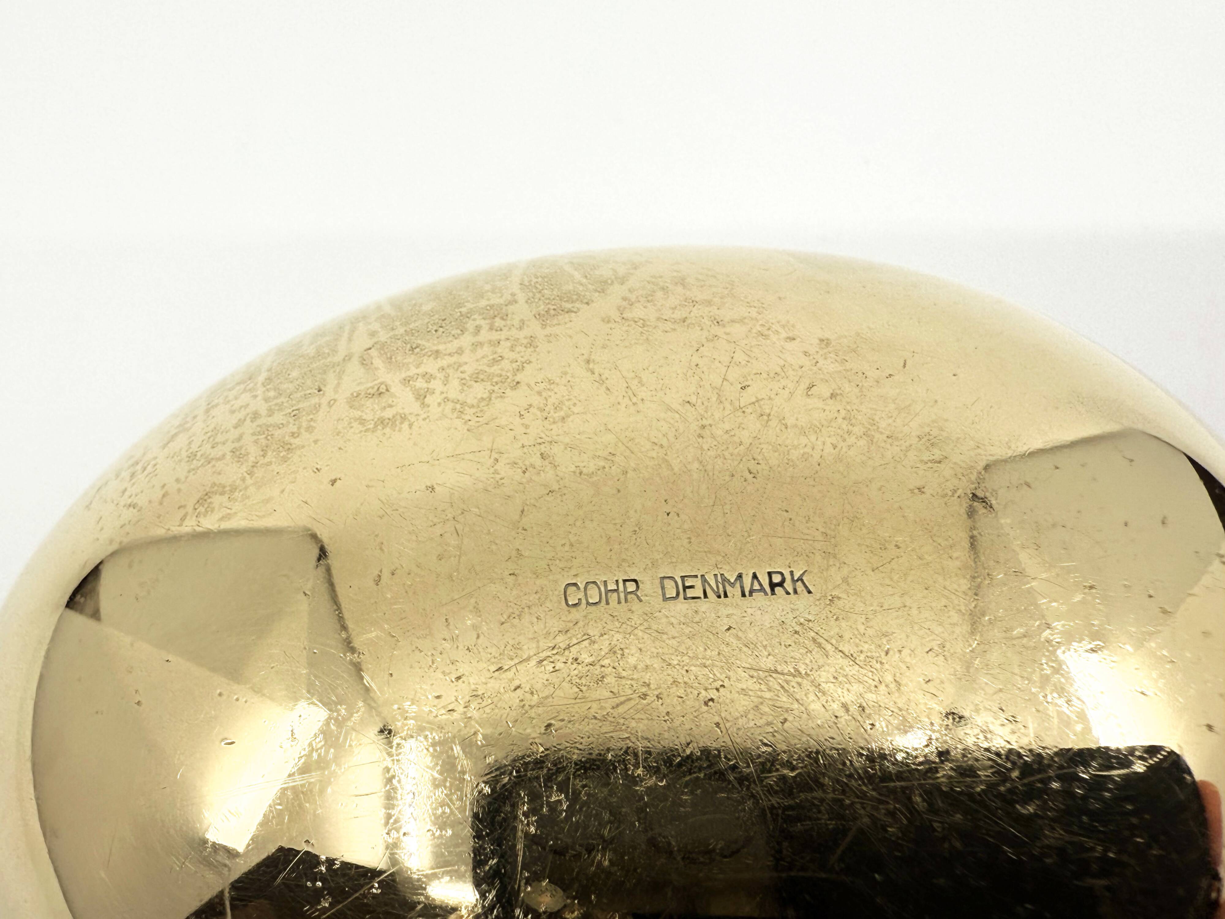 Modernist ashtray • Hans Bunde for Carl Cohr • Denmark 50s