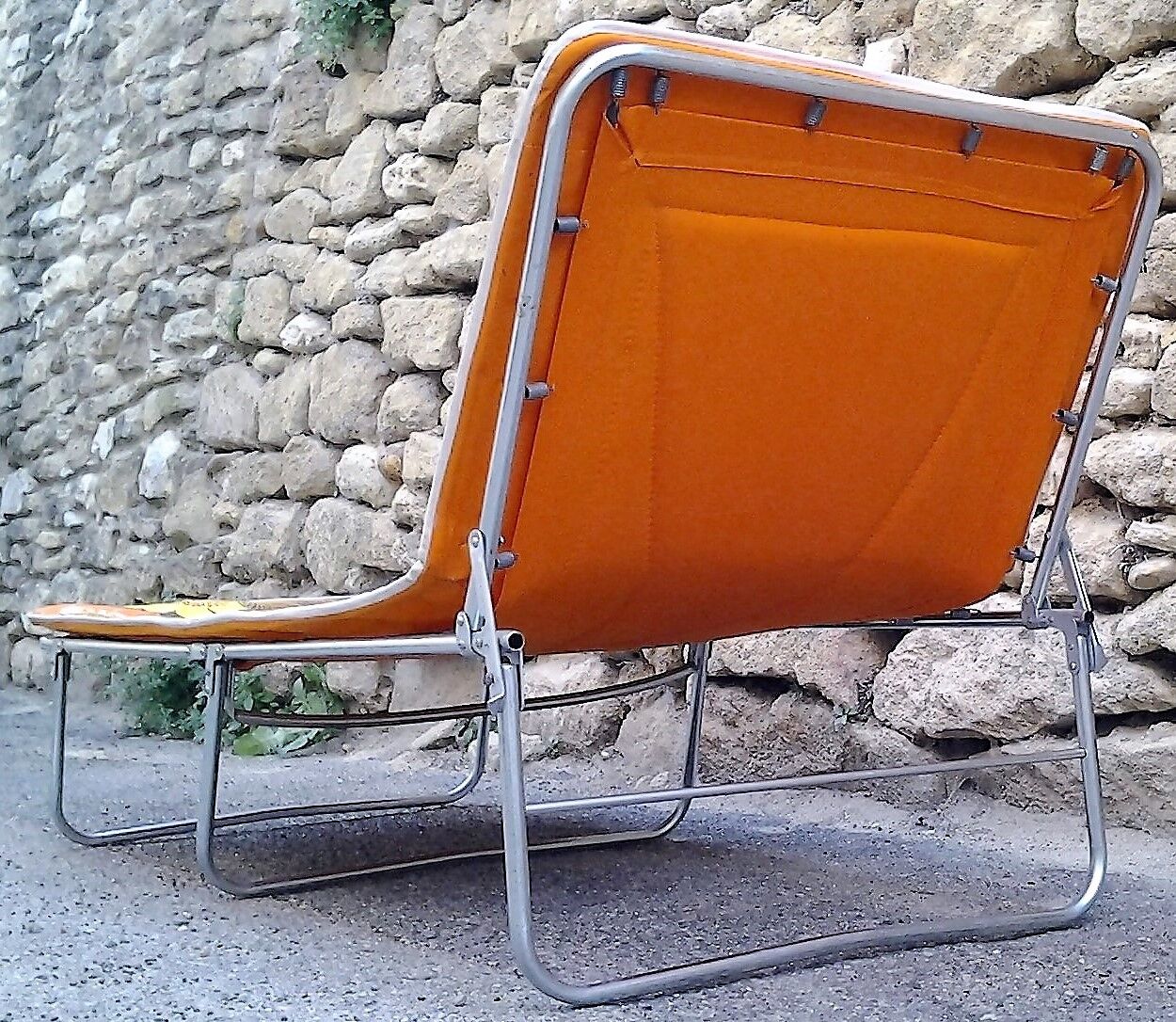 Sun lounger vintage bath 1970