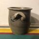 Lot 5 old blue sandstone 3 pots - carafe - vintage decoration tonneau