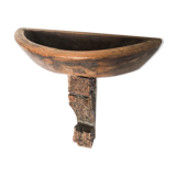 Étagère ancienne d’Inde en bois sculpté