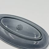 Set of two Boch blue dishes