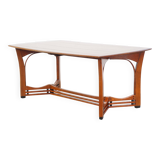 4 to 6-person Art Nouveau design dining table by Schuitema