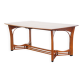 4 to 6-person Art Nouveau design dining table by Schuitema