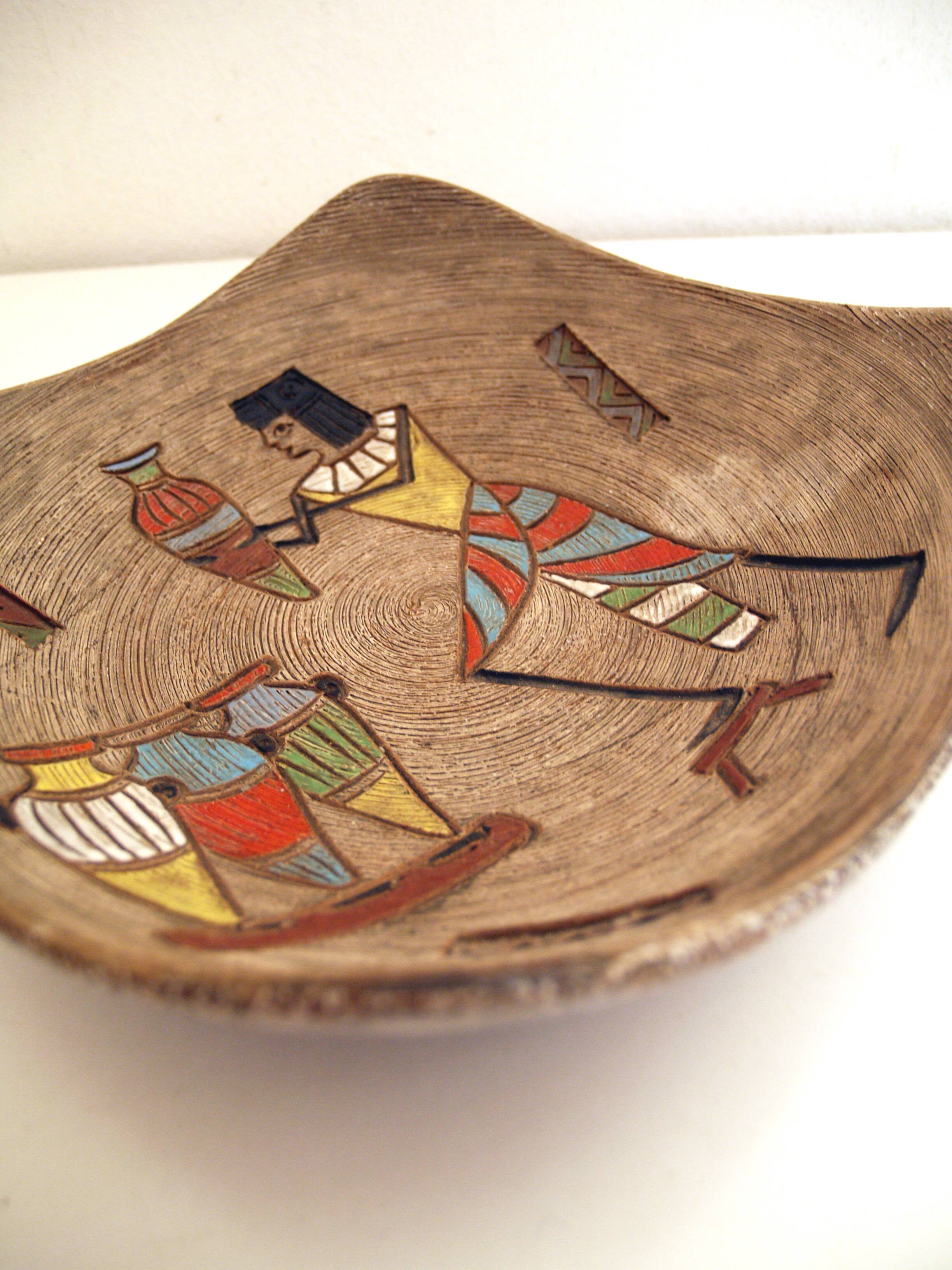 Assiette poterie italienne, Fratelli Fanciullacci