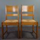 Suite of 4 dining chairs Hague School
