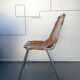 Vintage Chair Les Arcs in leather, published by Dal Vera, 1960s-70s
