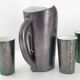 Pitcher and 6 vintage glasses 1960
