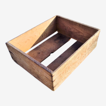 Caisse ancienne en bois de 37 x29 x 11 cm