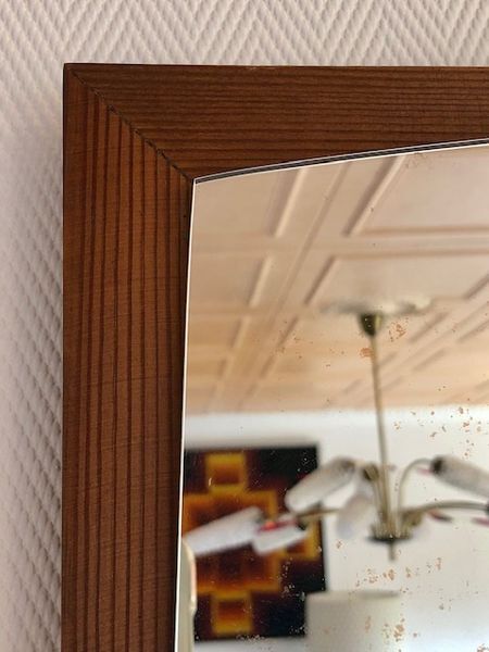 Scandinavian style rectangular mirror