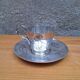 Christofle Gallia silver plated cup and saucer