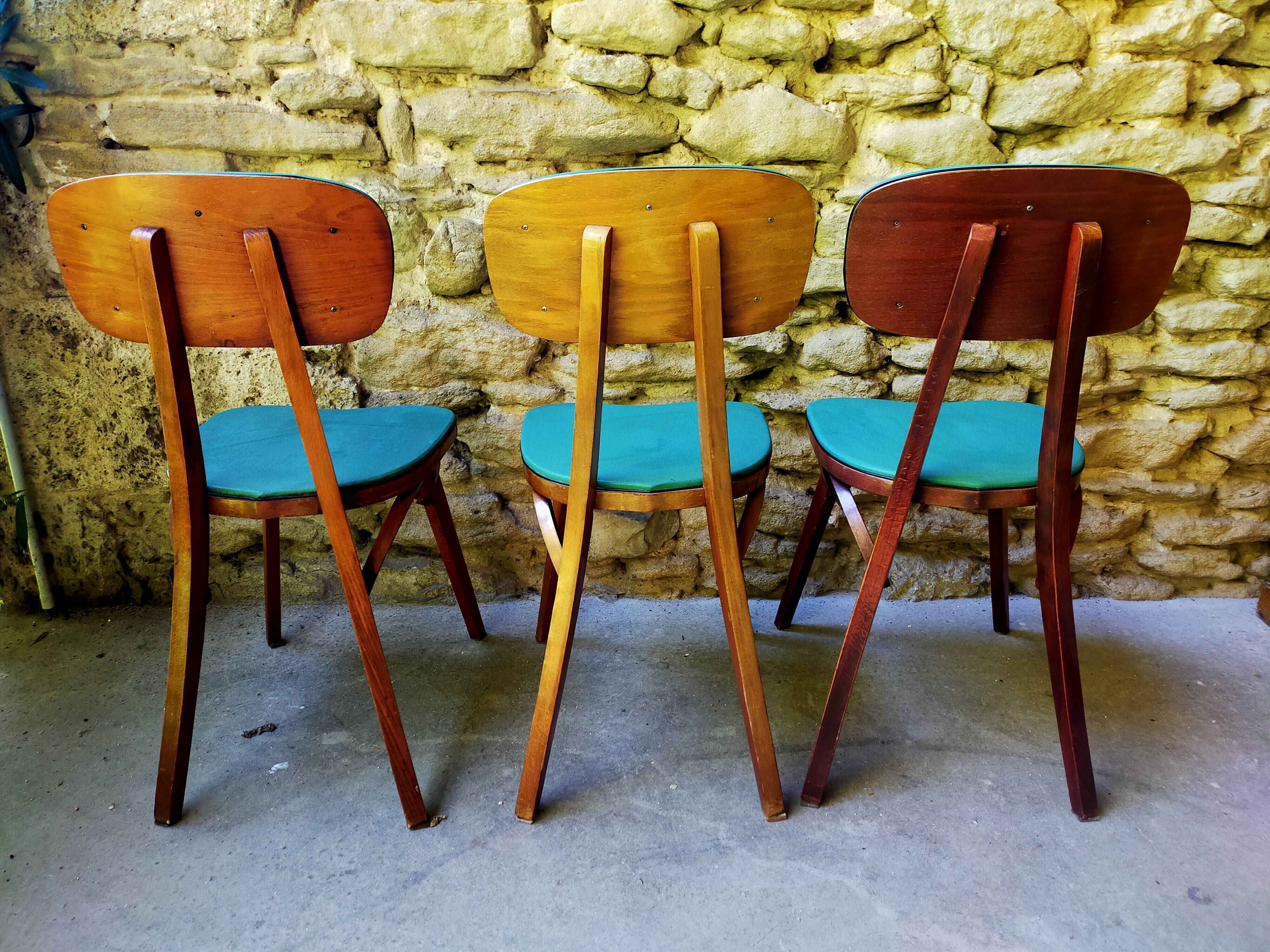 Set of 6 vintage chairs