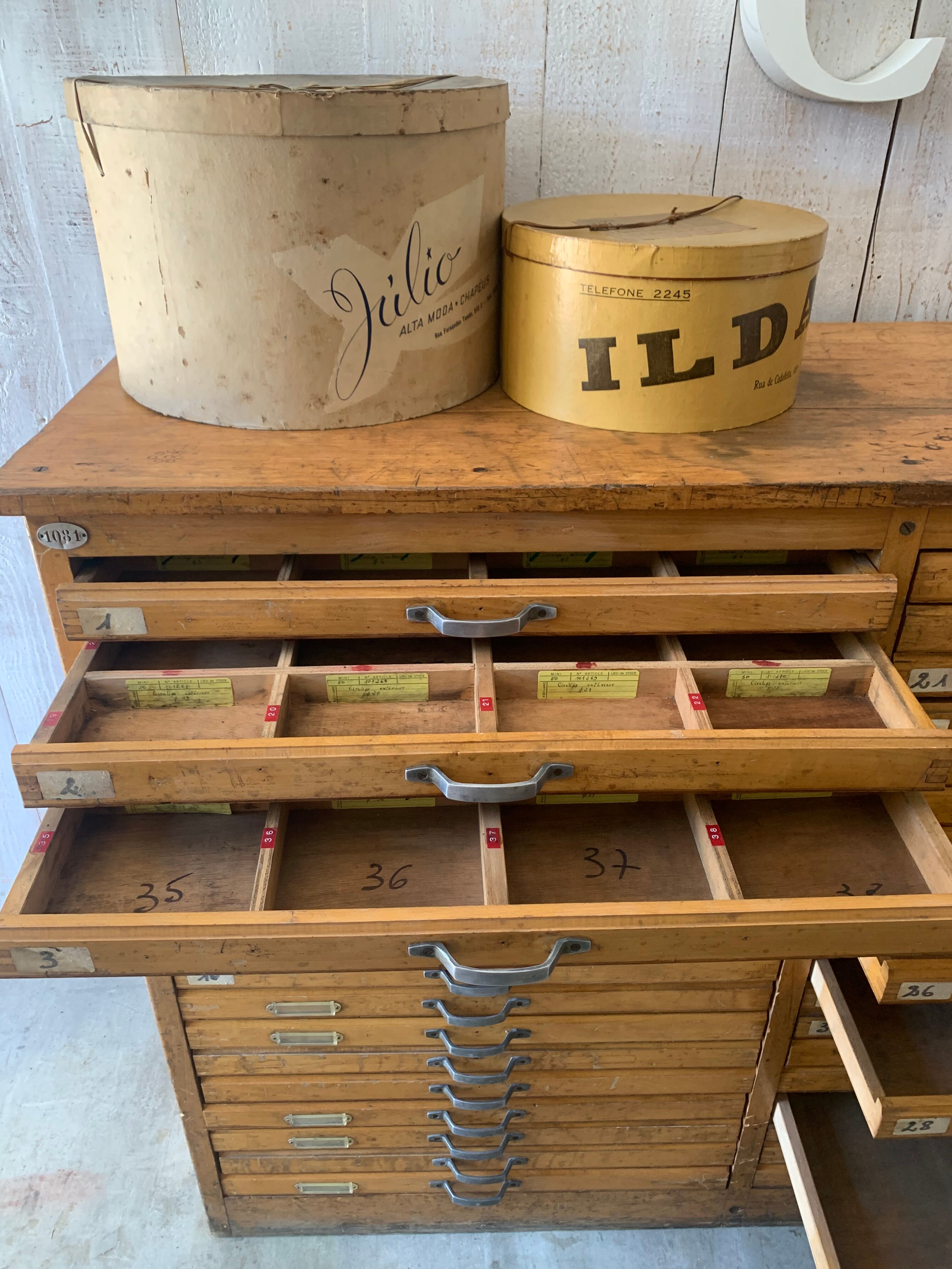 Old printer furniture