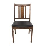 Set of 4 Scandinavian oak chairs, Sweden, 1960