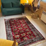Vintage Persian style wool rug