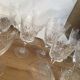 Set of 16 mismatched crystal glasses medium model