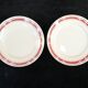 11 flat plates badonviller red no digoin