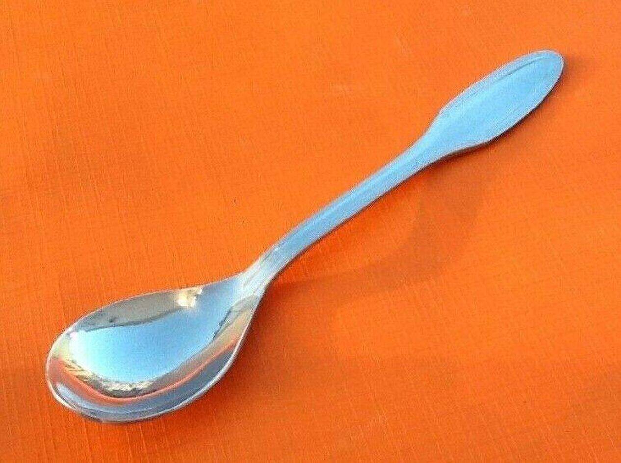 Egg cup and spoon set, President model, Silversmith Jean Couzon
