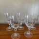 5 grands verres à eau cristal d’Arques