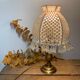 Lampe abat-jour macramé