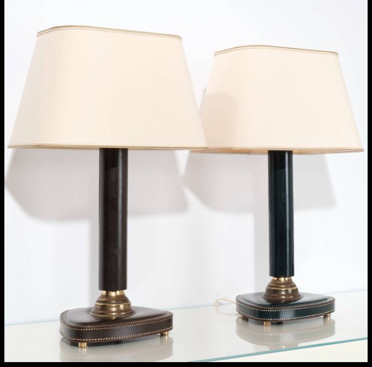 Leather lamps