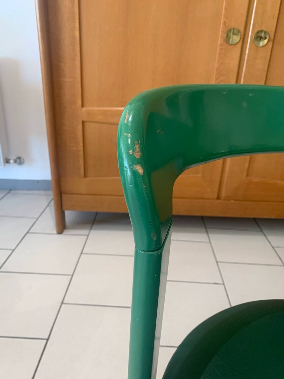 Bruno Rey Vintage Green Chair (4)