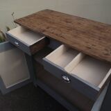 Parisian buffet painted late 19th debut 20th