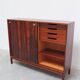 Cabinet en palissandre avec portes coulissantes par Alfred Hendrickx pour Belform, années 1960.