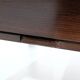 Canaan desk in wood and leather by Marcel Breuer for Gavina, Italy 1950s.