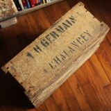 Wooden box storage furniture Germain