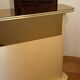 Bar, wooden counter, mirror and brass, 1970s